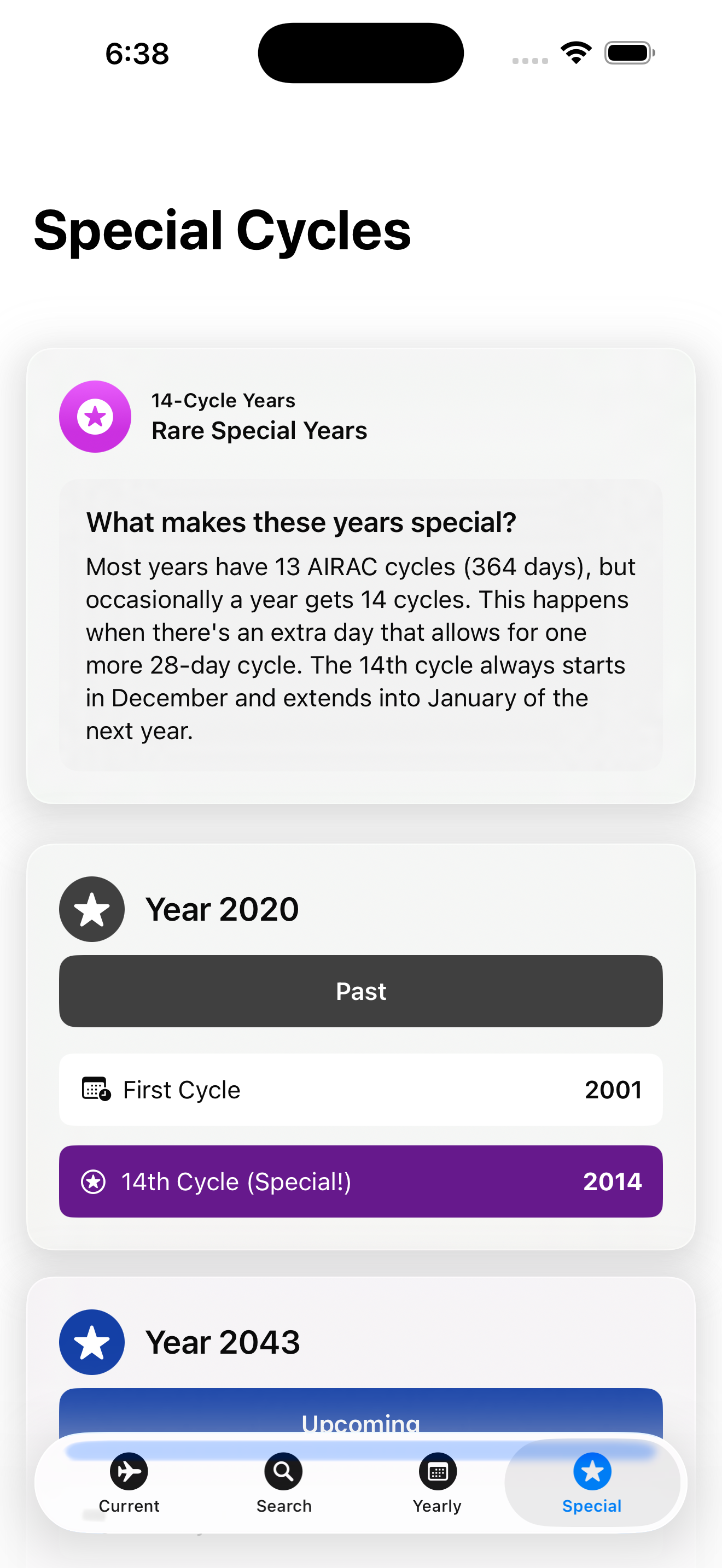 Learn about special 14th cycle years and when the next ones will come.